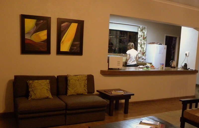 chairs turn into a bed in a jiffy.