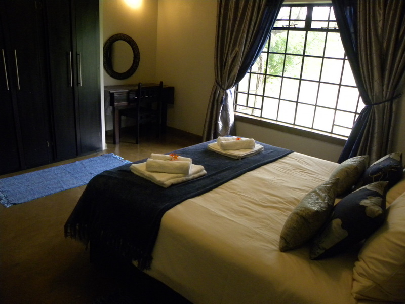 main bedroom  - This room has the best view of the lake and mountains